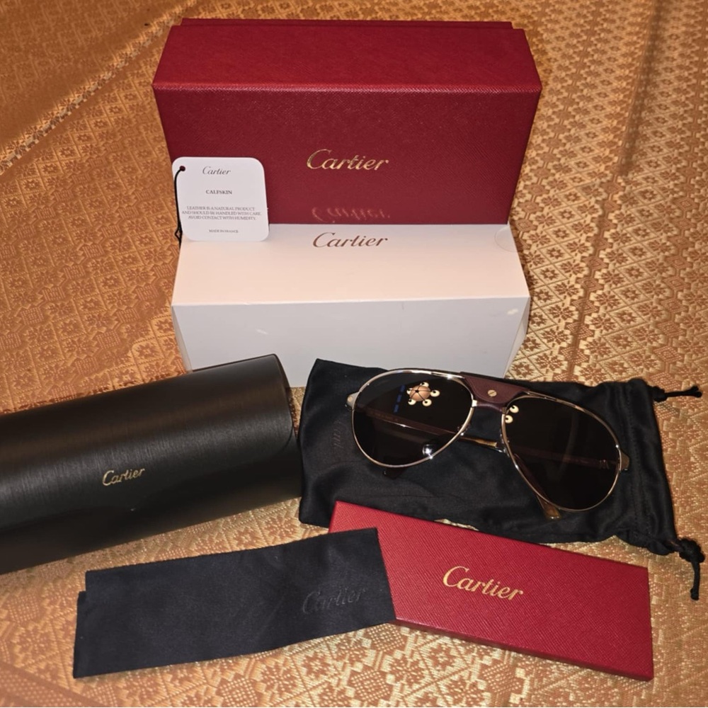New, Santos De Cartier Sunglasses